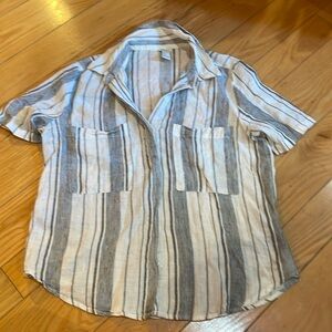 Forever 21 linen blouse